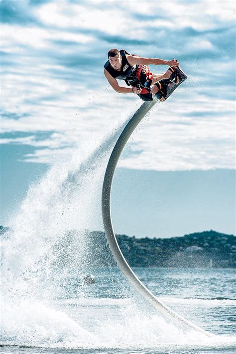 Former world jet-ski champion Franky Zapata created the jet-powered Flyboard -- and built a ...