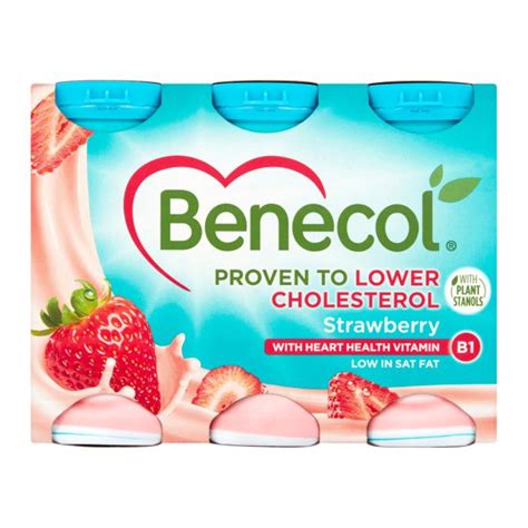 Benecol Strawberry Yoghurt Drinks - Doorstep Dairy