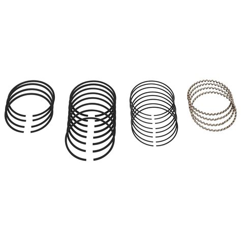 PISTON RING SET, standard (4-ring) | Moss Motors