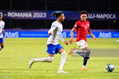 Michael OLISE of France during the U21 EURO 2023, match between... News ...