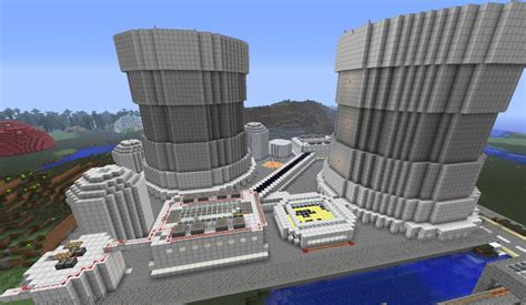 Nuclear Power Plant Minecraft Map