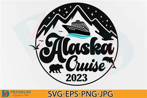 Alaska Cruise SVG, Cruising Trip Design Gráfico por Premium Digital ...