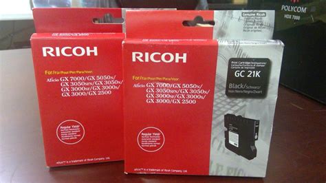 Ricoh BLACK Print Cartridge – PC Overstock