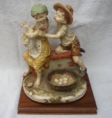 Capodimonte "N" Crown Pottery Mark - Giuseppe Armani, Florence Sculture d'Arte Studio Backstamp ...