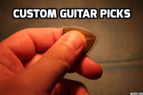 Custom Guitar Picks - Custom & Personalised Guitar Picks