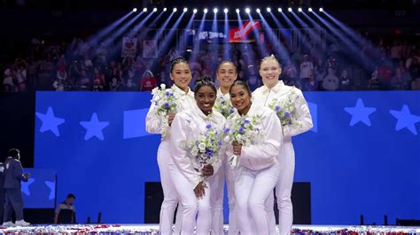 Simone Biles, USA Women's Gymnastics Win Gold in Olympics - Beyond Women's Sports