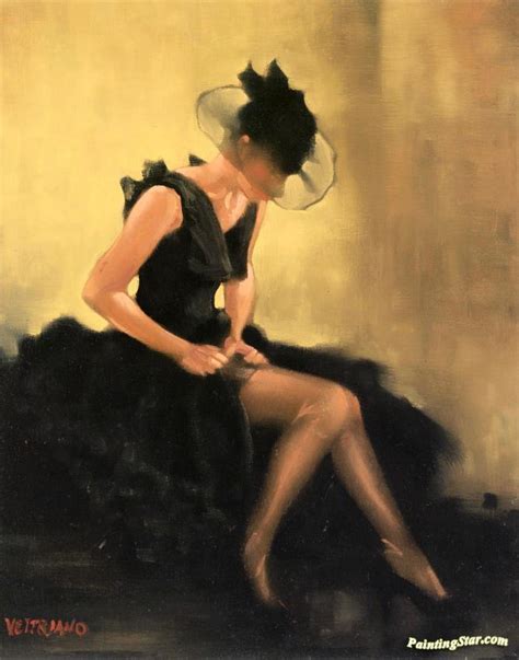 Evening Black Artwork By Jack Vettriano Oil Painting & Art Prints On Canvas For Sale ...