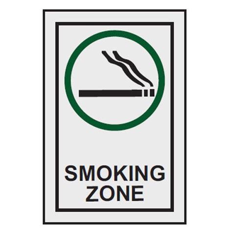 Smoking Zone Signages, नो स्मोकिंग साइन, नो स्मोकिंग वाले संकेत चिह्न - Jayco Process, Delhi ...