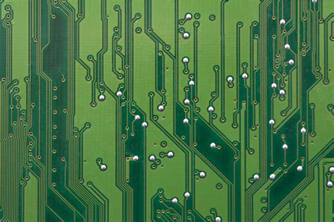 Close up of green circuit board and wiring | Free backgrounds and textures | Cr103.com