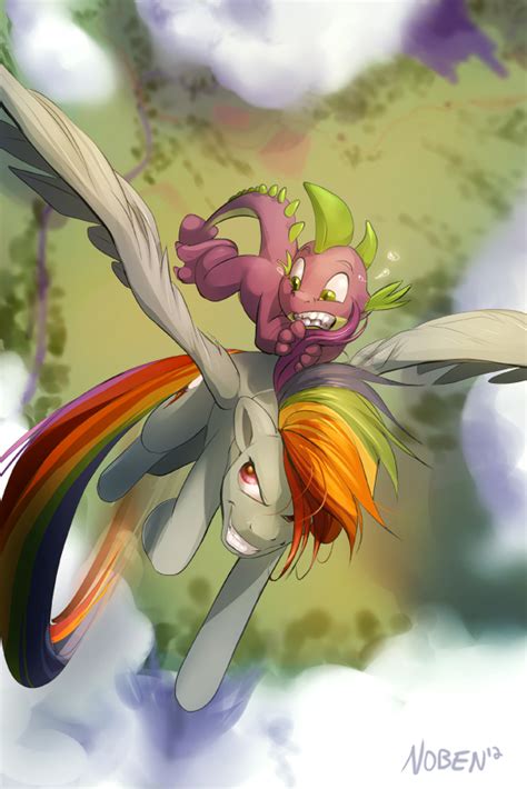 RD and Spike - My Little Pony Friendship is Magic Fan Art (28485718) - Fanpop