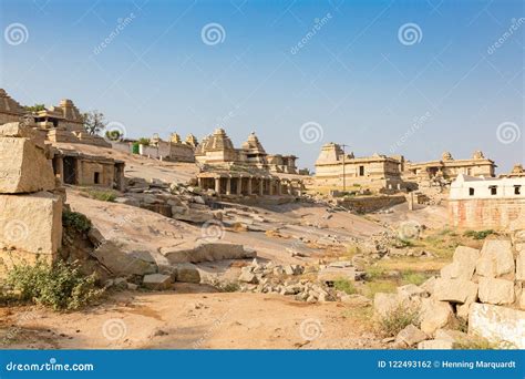 Hemakuta Hill Temples, Hampi, Karnataka, India Stock Photo - Image of ancient, antique: 122493162