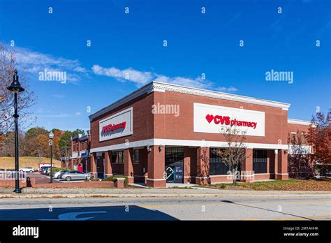 1 DEC 2022-WAKE FOREST, NC, USA: CVS Pharmacy, in downtown Stock Photo ...