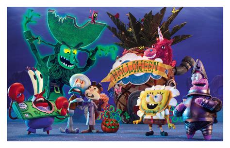 NickALive!: Nickelodeon's Brand-New "SpongeBob SquarePants" Halloween Stop-Motion Animation ...