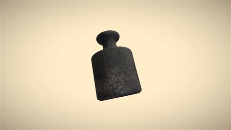 Antique Cast-Iron Weight - Download Free 3D model by moudyltf [77ca0ea] - Sketchfab
