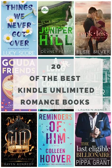 20 of the Best Kindle Unlimited Romance Books - Everyday Eyecandy