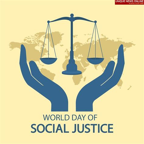 World Social Justice Day 2022 Quotes, Posters, HD Images, Messages, Banners to create awareness