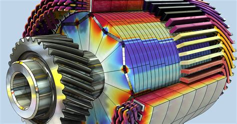 Multiphysics Simulation for Enhanced Electric Drivetrain Efficiency