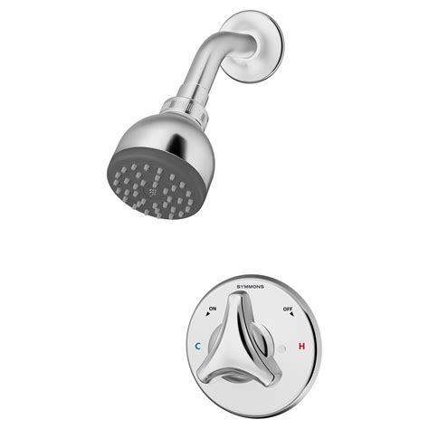 Symmons Origins Temptrol Single-Handle Shower Valve Trim Kit in Chrome (Valve Not Included)-9601 ...