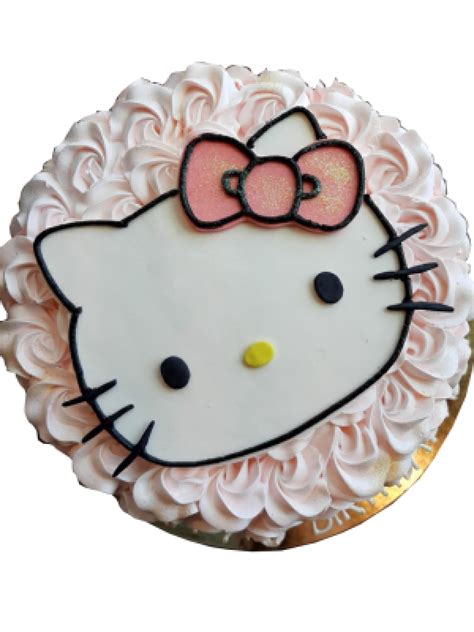 Hello Kitty Rosetta Cake - Sucre Patisserie & Cafe