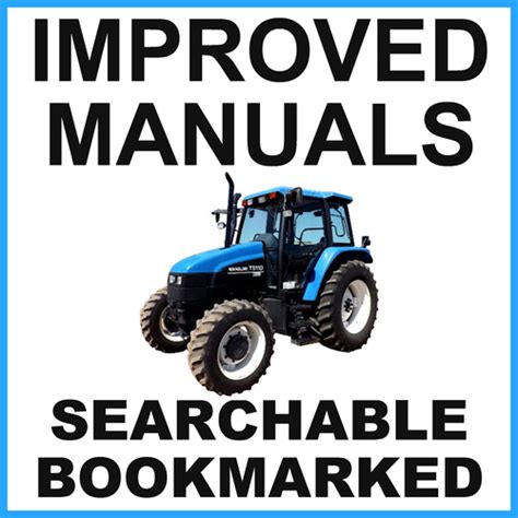 New Holland TS110 Tractor Factory Service Repair Manual - IMPROVED ...