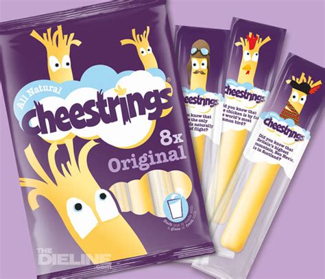 Cheesestrings — The Dieline | Packaging & Branding Design & Innovation News