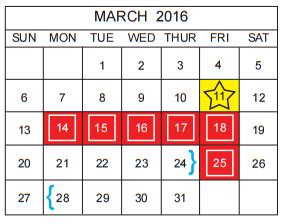 Southwest High School - School District Instructional Calendar ...