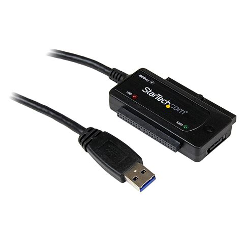 Startech Usb 3.0 To Sata Or Ide Hard Drive Adapter Converter - 2.5 / 3. ...