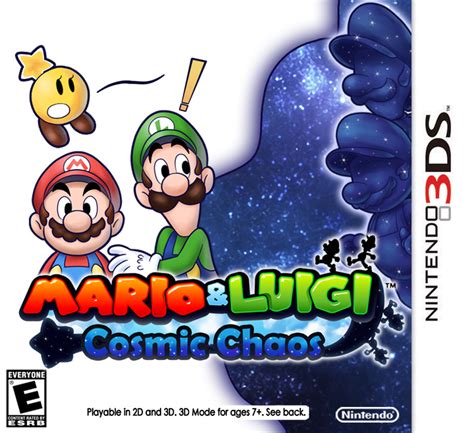 Mario and Luigi: Cosmic Chaos ~ Box Art by BunnyZiegs | Mario and luigi ...