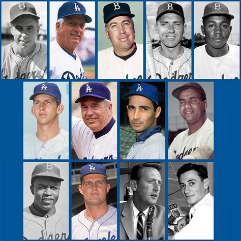 Dodgers Retired Numbers (Picture Click) Quiz - By Peacemaker