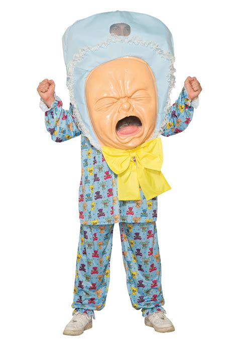 Big Baby Head Adult Costume