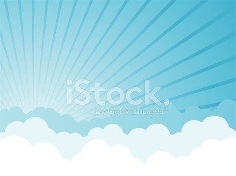 Cloudy Cartoon Background - Vector Stock Photo | Royalty-Free | FreeImages