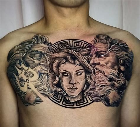 17+ Chest Piece Tattoo Ideas That Will Blow Your Mind!