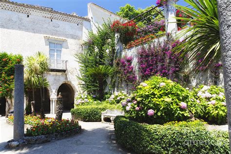 Antique Villa Garden Photograph by George Oze - Fine Art America