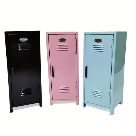 1pc Mini Metal Locker For Kids Doll Clothes With A Lock And Key Toys ...