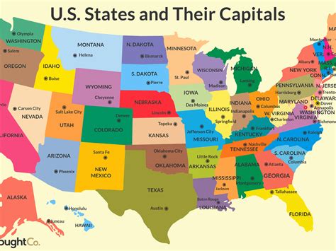United States Map And Capitals States And Capitals Us State Map | Porn Sex Picture
