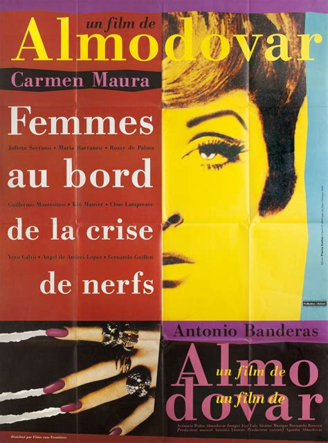 Women on the Verge of a Nervous Breakdown R1993 French Grande Poster - Posteritati Movie Poster ...