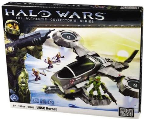 Mega Bloks Halo The Authentic Collectors Series UNSC Hornet Set 96806 ...