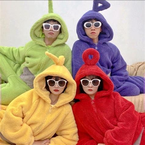 Teletubbies costume, Women's Fashion, Coats, Jackets and Outerwear on Carousell