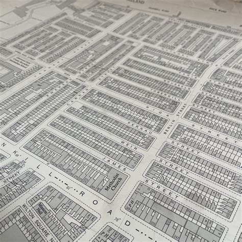 Vintage Ordnance Survey Map of Shankill Road - OTSE