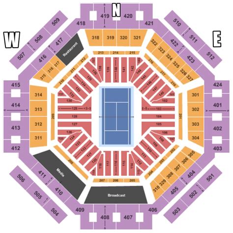 Indian Wells Tennis Garden Map | Fasci Garden