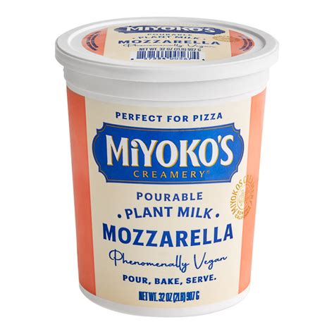 Miyoko's Creamery Liquid Vegan Pizza Mozzarella 2 lb. - 6/Case