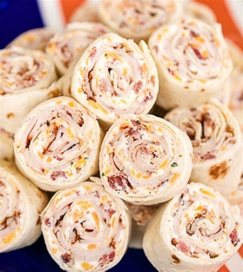 Cracked Out Turkey Pinwheels | Turkey pinwheels, Recipes