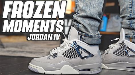 BEWARE Before Buying Air Jordan 4 " Frozen Moments " Review and On Foot ...