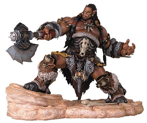 FEB168020 - WARCRAFT MOVIE DUROTAN STATUE - Previews World