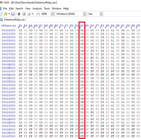 Corrupted save file for Pokemon Ruby - Saves - Editing Help - Project ...