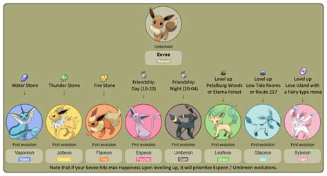 Eevee Evolutions Glaceon And Umbreon