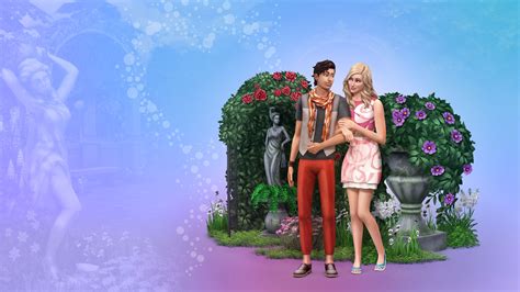 sims-4-romantic-garden-stuff-wallpaper - Sims Online