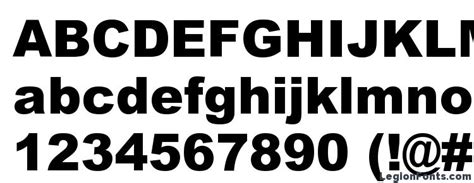 Arial Black Font Download Free / LegionFonts