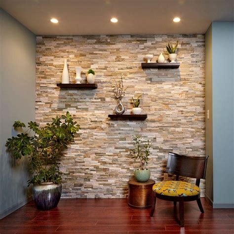 How to Install a Faux Stone Interior Accent Wall