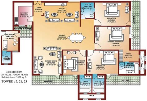 Inspirational Best Floor Plan For 4 Bedroom House - New Home Plans Design